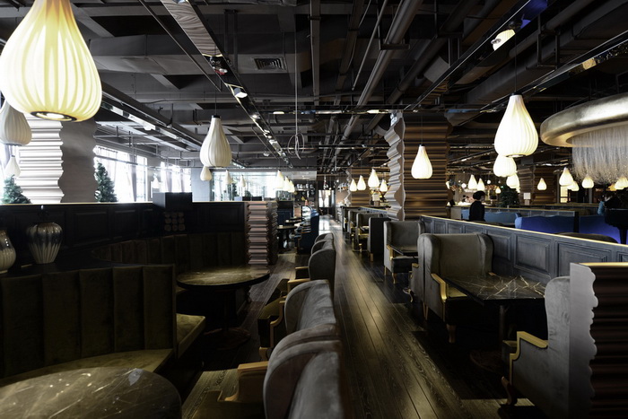 餐飲店面裝修設計圖片、餐飲店裝修效果圖、餐飲店裝修案例